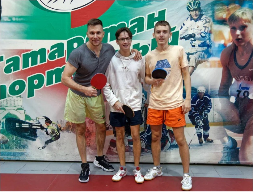 Прошел открытый турнир по настольному теннису